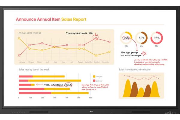 LG Electronics Moniteurs 65'' 65TR3BQ