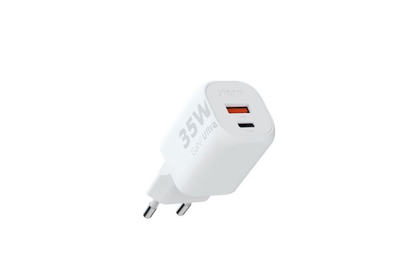 CYCLEE : Chargeur secteur GaN USB-C 65W eco-conçu - câble USB-C